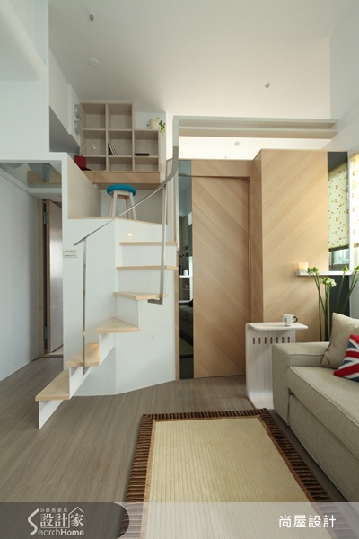 單身的屋主，想要有一個可以一進門就賴著不走的居家空